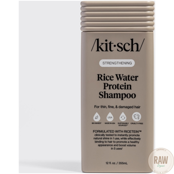 KITSCH Strengthening Rice Water Shampoo 335ml – kuva 2