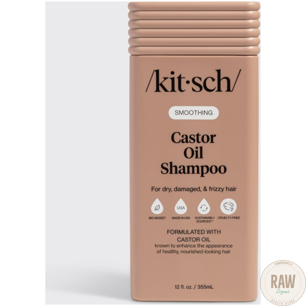 Kitsch Smoothing Castor Oil Shampoo 335ml – kuva 2