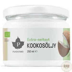 Puhdistamo Kylmäpuristettu Neitsytkookosöljy 250ml