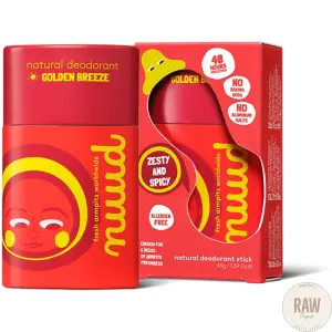 Nuud  Zesty and Spicy deodorant stick 45g