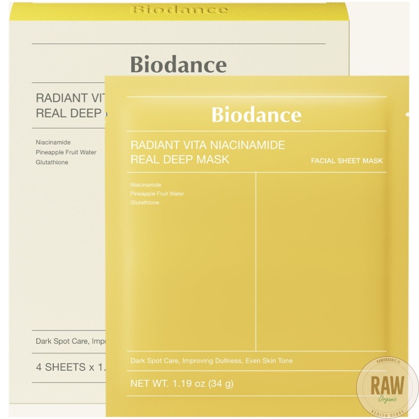 Biodance Radiant Vita Niacinamide Real Deep mask – kuva 2