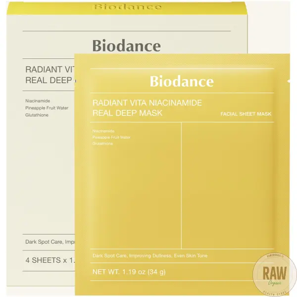 Biodance Radiant Vita Niacinamide Real Deep mask – kuva 2