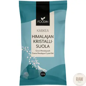 Foodin  Himalajan kristallisuola karkea, 350g