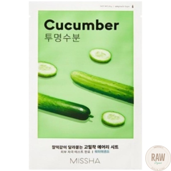 Missha Airy Fit Sheet Mask Cucumber – kuva 3