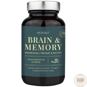 Nordbo Brain & Memory magnesium 90 caps.