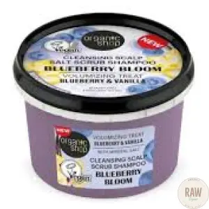 Organic shop  CLEANSING SCALP SCRUB SHAMPOO BLUEBERRY BLOOM 250ml