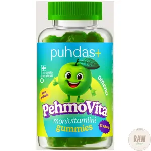 Puhdas+ PehmoVita Monivitamiini Gummies Omena 75kpl