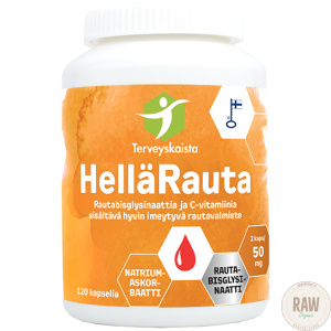 Terveyskaista Hellä Rauta 120kaps