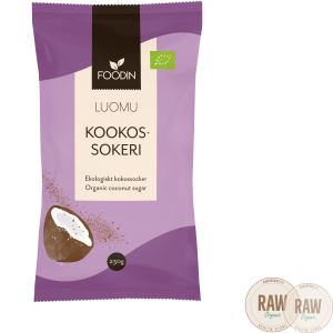 Foodin ekologiskt kokossocker 230g