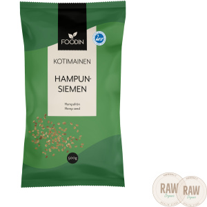 Foodin Domestic hemp seeds, 500g