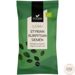 Foodin Luomu Styrian Kurpitsansiemen 200g