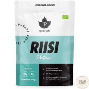 Puhdistamo Riisiproteiini Natural luomu  600g
