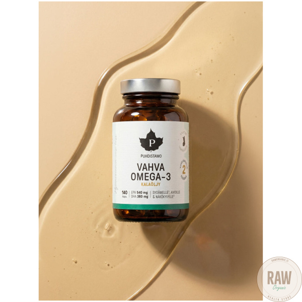 Puhdistamo Vahva Omega-3, 140 kaps. – kuva 2