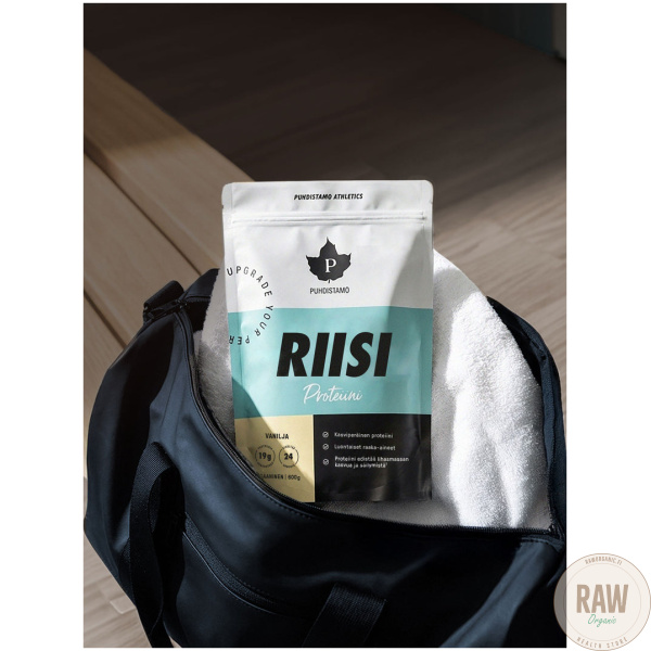 Puhdistamo Riisiproteiini Vanilja  600g – kuva 2