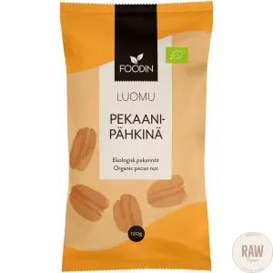 Foodin Luomu Pekaanipähkinä 120g