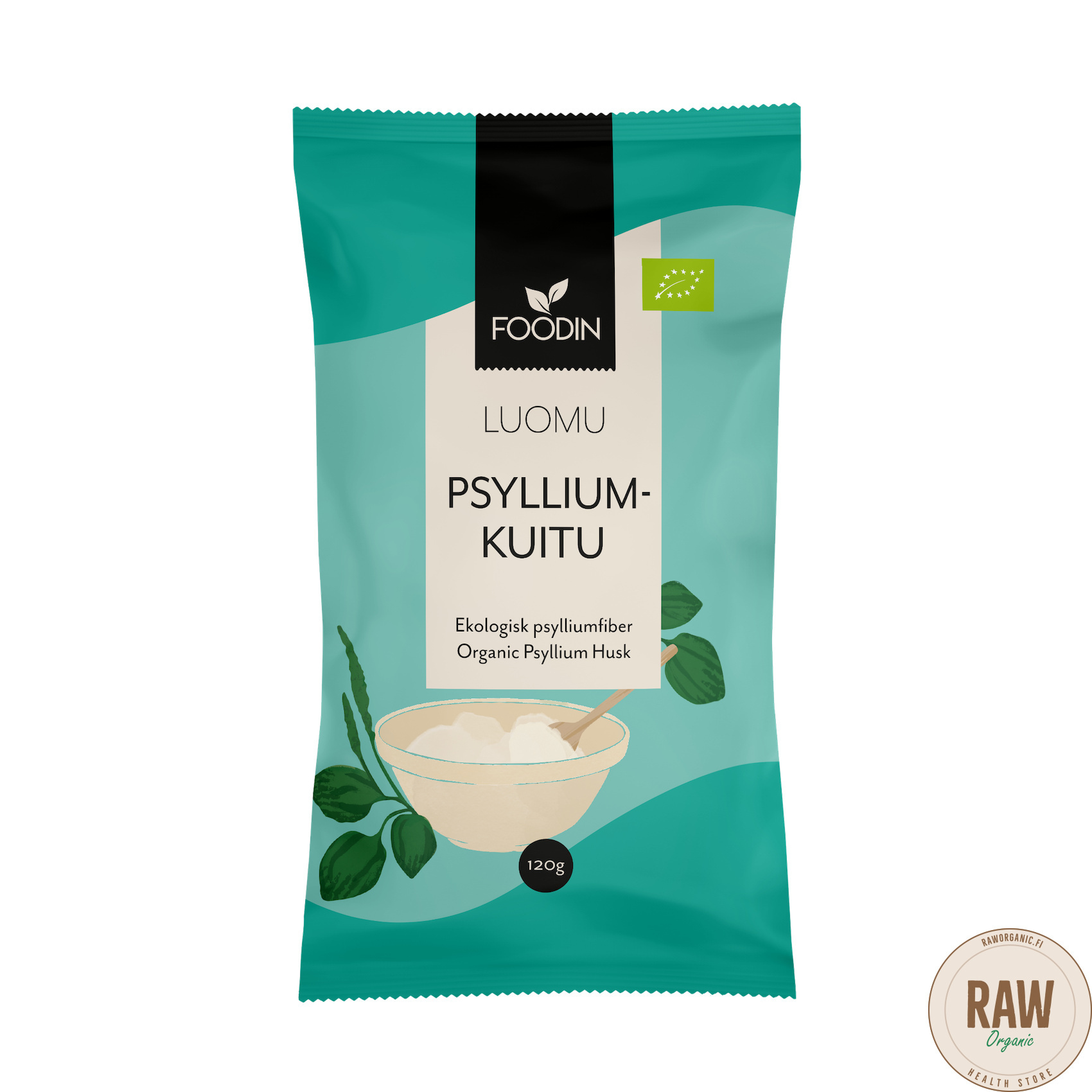 Foodin Luomu Psyllium 120g