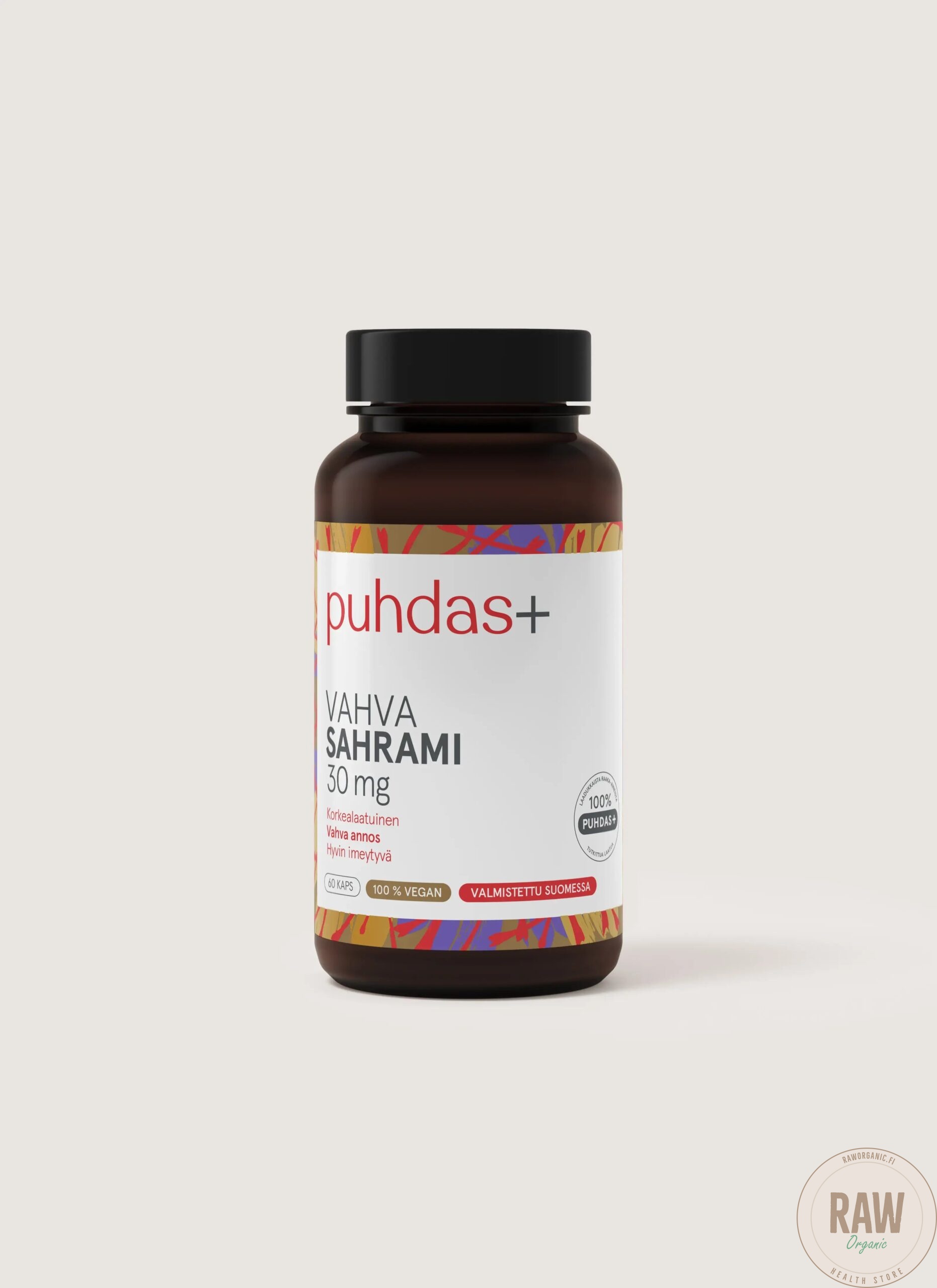 Puhdas+ Vahva Sahrami 30mg 60kaps
