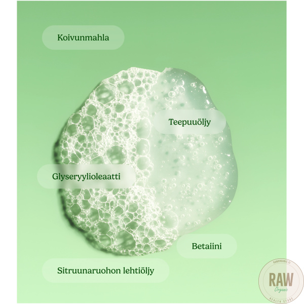 Puhdas+ Tea Tree Skinwash  Sitruunaruoho 250ml – kuva 5