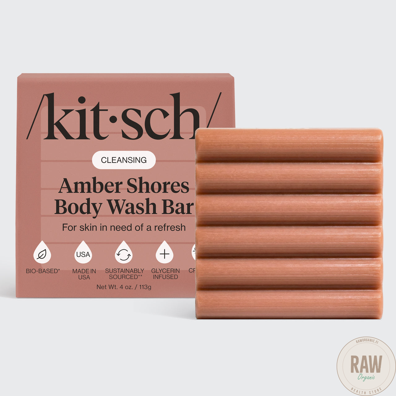 KITSCH Amber Shores Solid Body Wash Bar