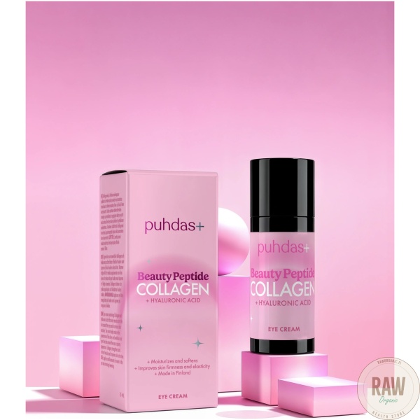 Puhdas+ Beauty Peptide Collagen + Hyaluronihappo eye cream,15ML – kuva 8
