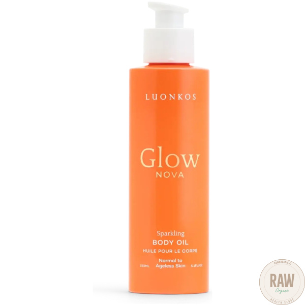 Luonkos body oil glow parkling 150ml – kuva 5