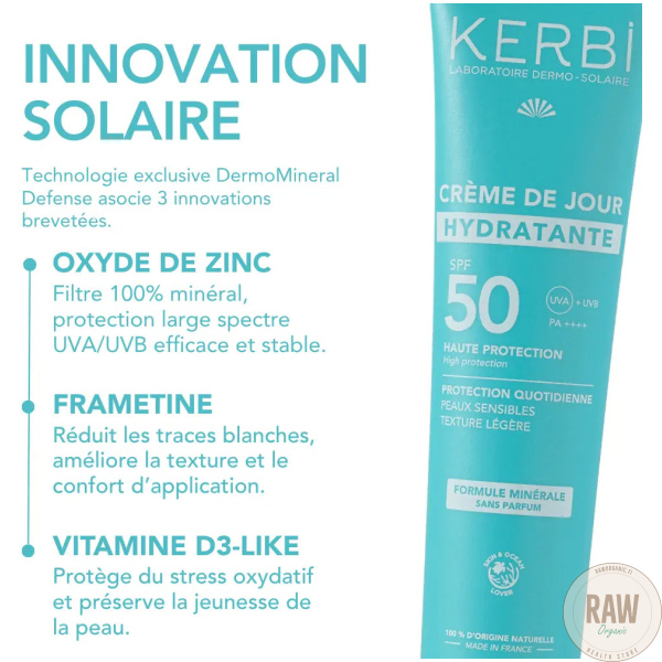 Kerbi hydratante kasvovoide spf50 40ml – kuva 5