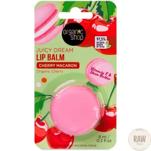 Organic Shop Juicy dream Lip balm cherry macaron, 8ml