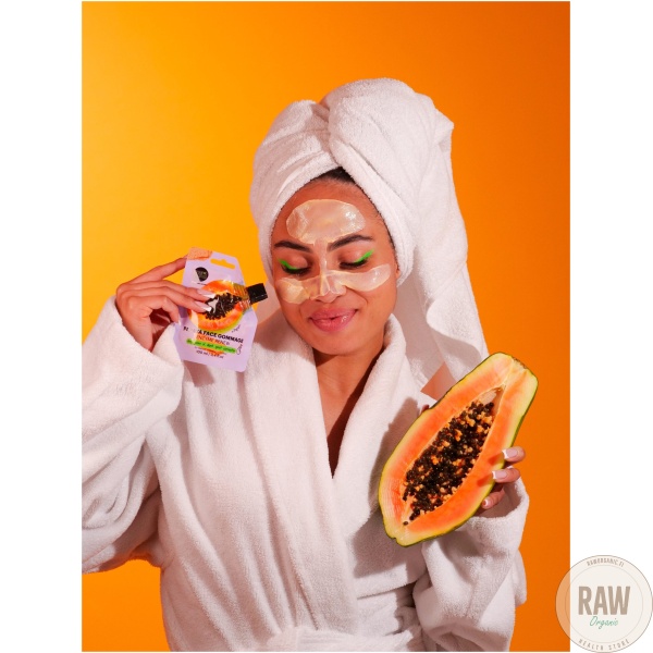 Organic Shop Papaya face gommage enzyme renew, 100 ml – kuva 4