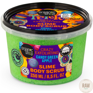 Organic Shop Trick candy green apple slim body scrub 250 ml
