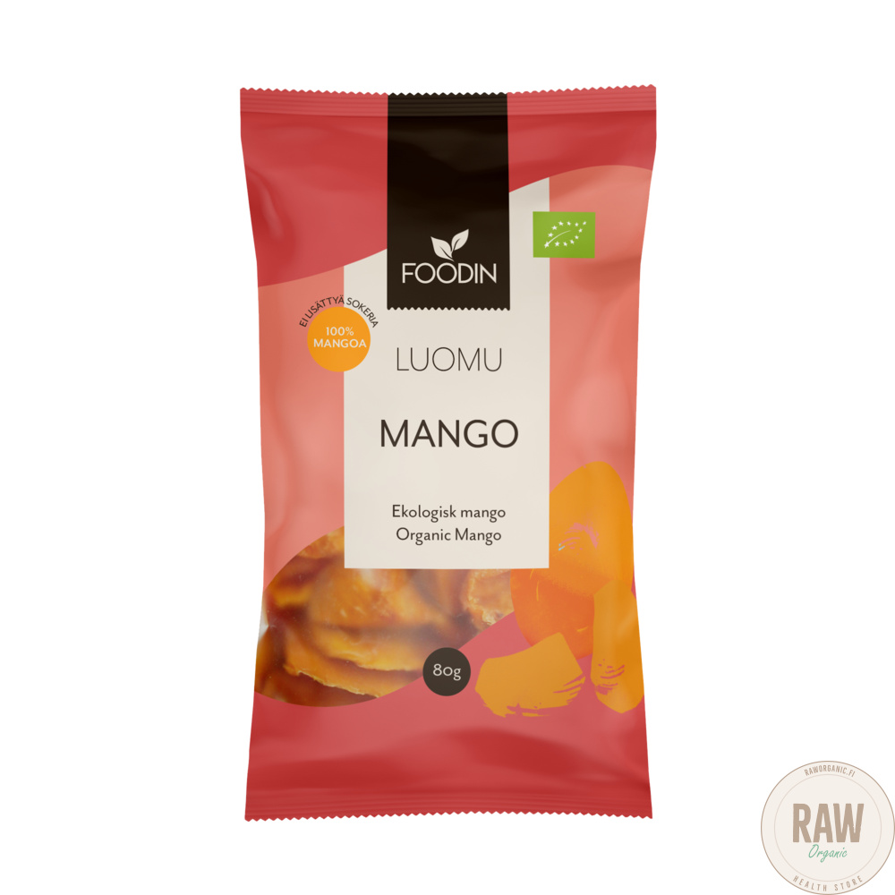 Foodin Mango Luomu, 80g