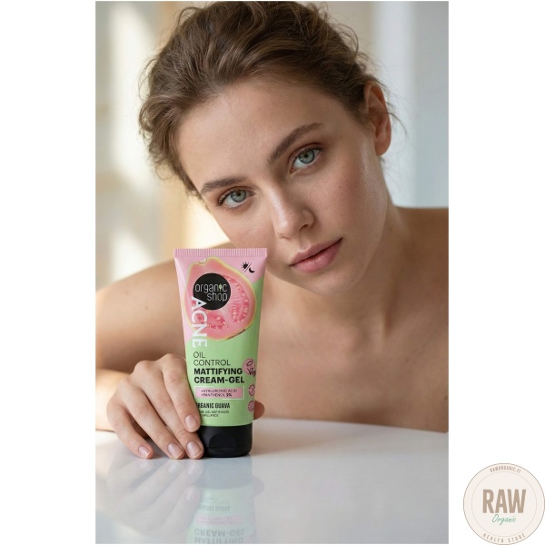 Organic Shop Acne Mattifying cream-gel organic guava 50 ml – kuva 6