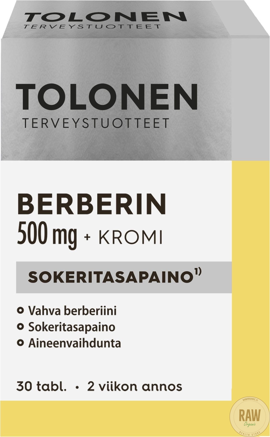 Tolonen Berberin+kromi 30tabl.