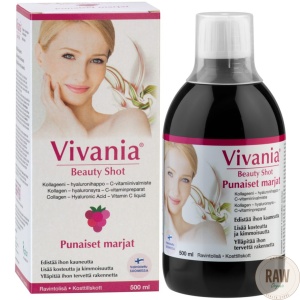 Hankintatukku Vivania Beauty Shot punaiset marjat 500ml