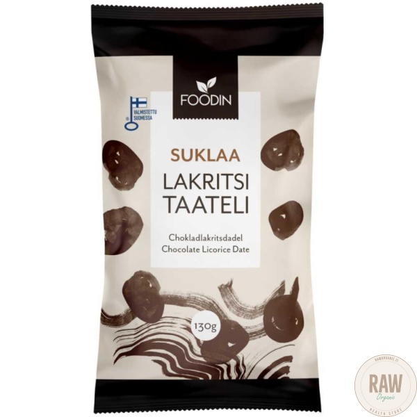 Foodin suklaalakritsitaateli 130g – kuva 2