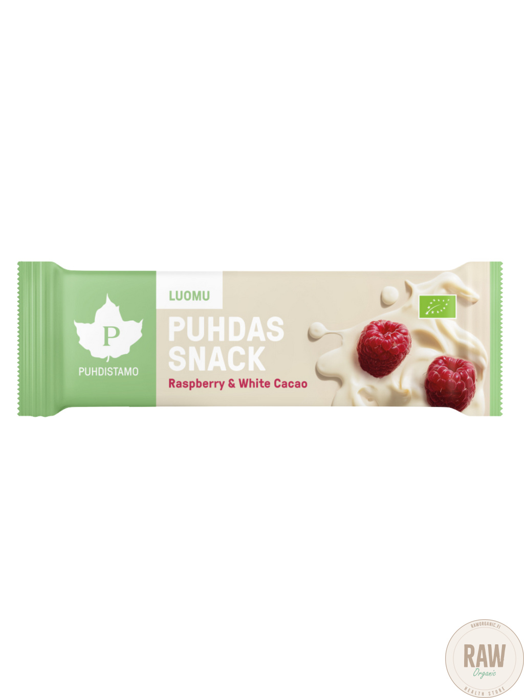 Puhdistamo Puhdas Snack™ – Raspberry & White Cacao – 40 g