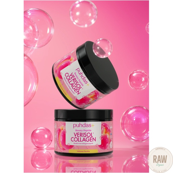 Puhdas+ Beauty Peptide Verisol Kollageenijauhe, Persikka 150g – kuva 7