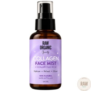 Raw Organic Beauty Collagen + Hyaluronihappo kasvovesi 100ml